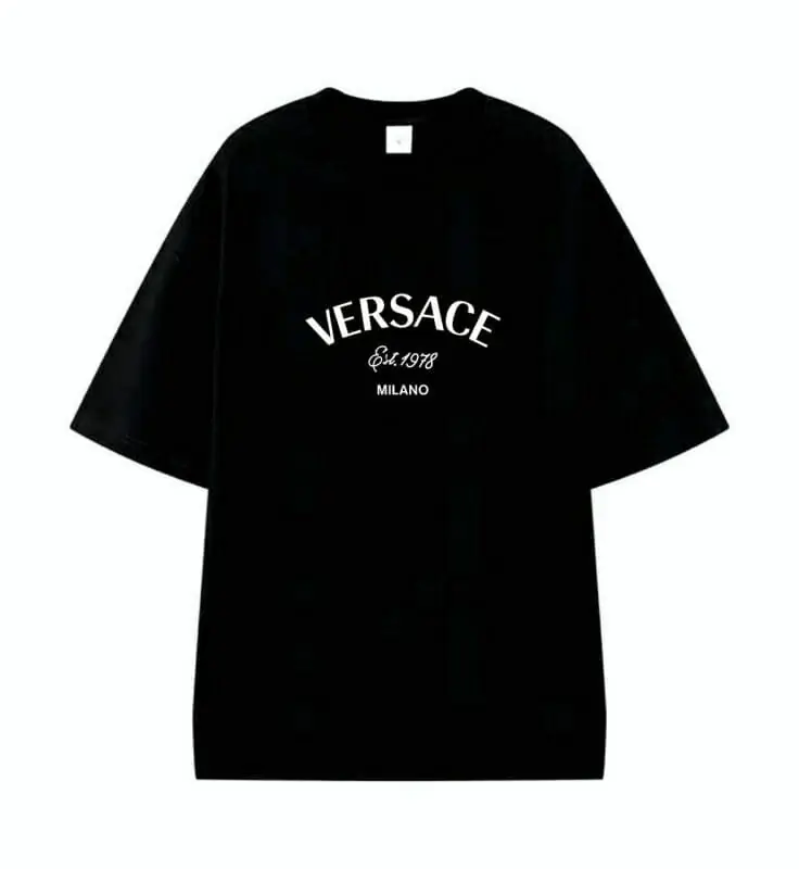 versace t-shirt manches courtes pour unisexe s_1197b31